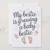私のベスティーはベビー妊娠を成長させおもしろいている シーズンカード (正面)