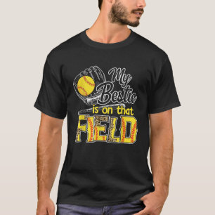 私のベストエスティはそのフィールドソフトボールヒョウ上にある Tシャツ