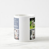 私のベストエスティは私のウェスティドッグの恋人の写真コラージュ コーヒーマグカップ (中央)