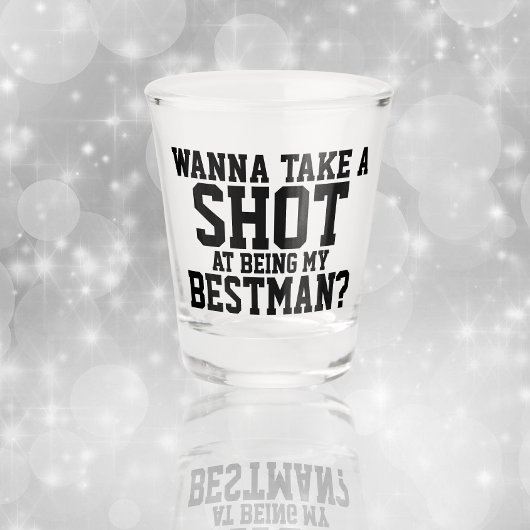 私のベストマンになってみたい ショットグラス