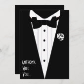 私のベストマン（主賓）もしくは groom's man（花婿の仲間）、 usher（会場案内人）にな 招待状 (正面/裏面)