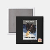 私のベッドに居る マグネット (正面/裏面)