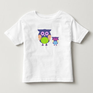 私のベビーのフクロウ トドラーTシャツ