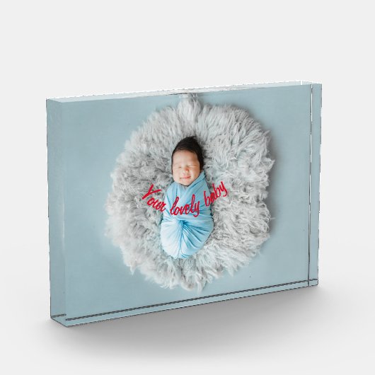 私のベビーの美しい写真集 フォトブロック (左)