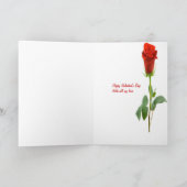 私のベビーママにバレンタインデー シーズンカード (内部)