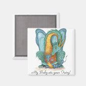 私のベビー食べはあなたの妖精！ マグネット (正面/裏面)