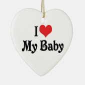 私のベビー セラミックオーナメント (右)