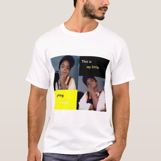 私のベビー Tシャツ (正面)