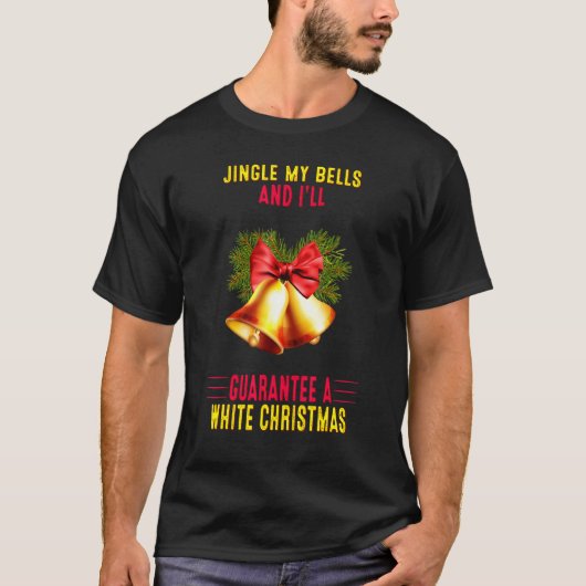 私のベルを鳴らすと私は皮肉なパンを保証する Tシャツ (正面)