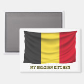私のベルギーキッチンマグネット マグネット (正面/裏面)