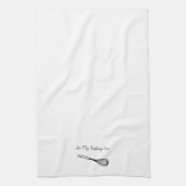 「私のベーキング時代」ウィスク手描きスケッチ キッチンタオル (縦)