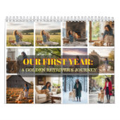 私のペットと一緒の1-12か月の旅 カレンダー (カバー)