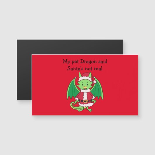 私のペットのドラゴンが言った (正面/裏面)