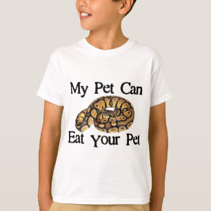 私のペットはあなたのペットを食べることができます Tシャツ