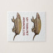 私のペットアルマジロ-かわいく及び愛らしい- YES! ジグソーパズル (横)