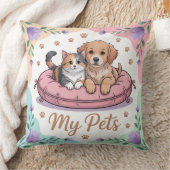 私のペット枕 クッション (ブランケット)