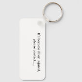 私のペット、犬はホームアローンのカードキーチェーン キーホルダー (裏面)