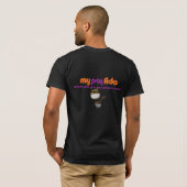 私のペットFido -猫 Tシャツ (裏面フル)