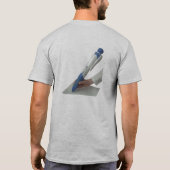 私のペンは巨大です Tシャツ (裏面)