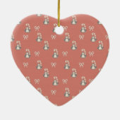 私のペンギンを愛する セラミックオーナメント (裏面)