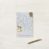 私のペンブロークのウェルシュコーギーは私のレッスン・プランを食べました ポストイット (デスク上)