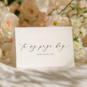 私のページにEllesmere男の子の結婚式の日 カード