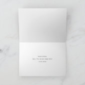 私のページボーイ提案書の折り畳みカードか カード (内部)