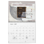 私のペーパー精神のカレンダー カレンダー (3月 2027)