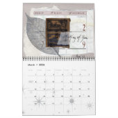 私のペーパー精神のカレンダー カレンダー (3月 2026)