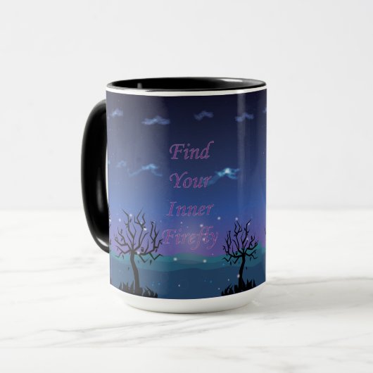 私のホタル マグカップ (正面左)