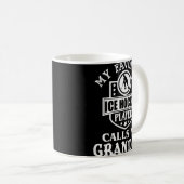 私のホッケーお気に入りのプレーヤーは私におばあちゃんアイスホックと呼ぶ コーヒーマグカップ (正面右)