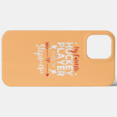 私のホッケーお気に入りの選手が私をステップママと呼ぶ Case-Mate iPhoneケース (裏面 (横))
