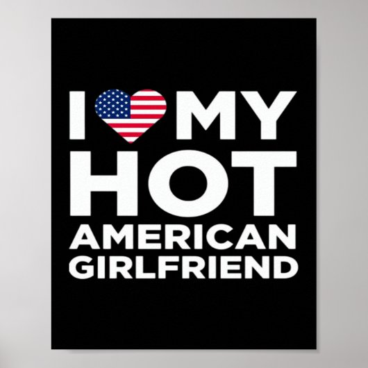 私のホットなアメリカ人彼女が大好き ポスター (正面)