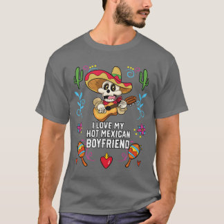 私のホットなメキシカンボーイフレンドが大好き メイコプライド フレンズ Tシャツ
