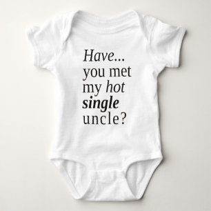 私のホット叔父に会独身のった？ ベビーボディスーツ