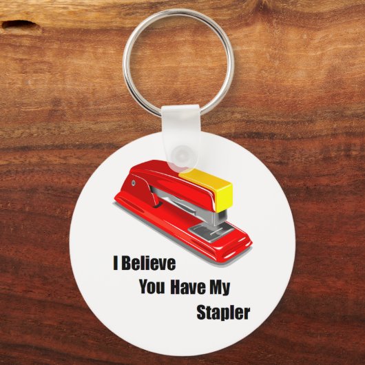 私のホッ信じプラーの宇宙を持っている キーホルダー (正面)