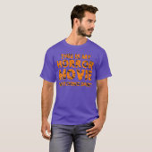 私のホラー映画鑑賞ハロウィンVNは女性です Tシャツ (正面フル)