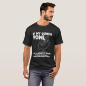 私のホロホロ鳥+ニワトリ Tシャツ (正面フル)