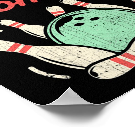 私のホーム転がボーリングボウリングをする人、 クリケットの投手おもしろいギフトと ポスター (角)