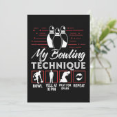 私のボウリング技術 招待状 (スタンド正面)