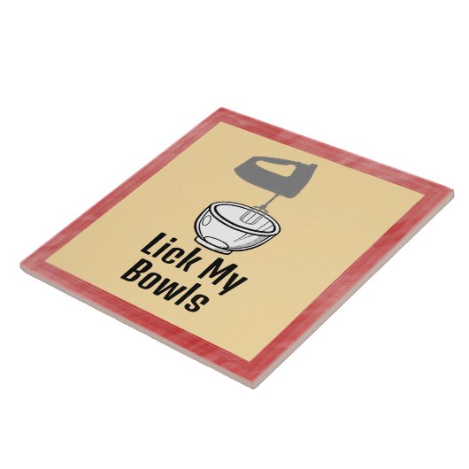 私のボウルのセラミックタイルをクリック タイル (側面)