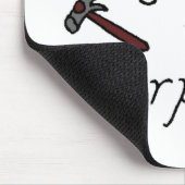 私のボスはユダヤ人の大工です マウスパッド (コーナー)