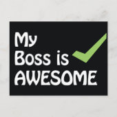 私のボスは素晴らしはがき ポストカード (正面)