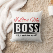 私のボス クッション (ブランケット)