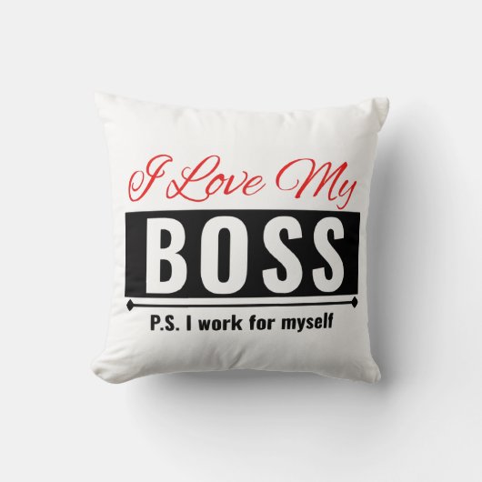 私のボス クッション (正面)