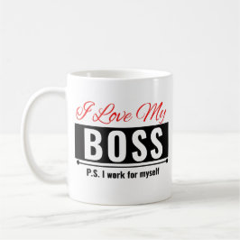 私のボス コーヒーマグカップ