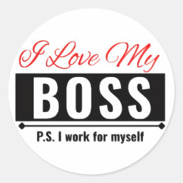 私のボス ラウンドシール