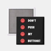 私のボタンを押すな！ マグネット (正面/裏面)
