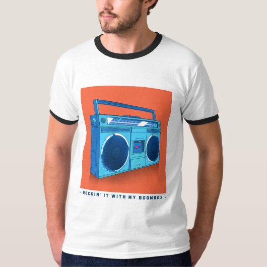 私のボックスでロックイン Tシャツ (正面)