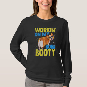 私のボルクブースでCorgiワーキン'かわいいCorgi Dog Bree Tシャツ